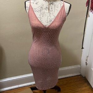 Vintage Rhinestone dress